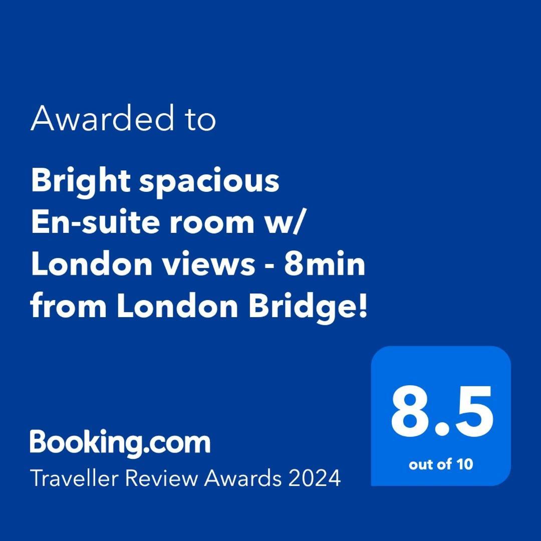 Bright Spacious En-Suite Room W/ London Views - 8Min From London Bridge! מראה חיצוני תמונה